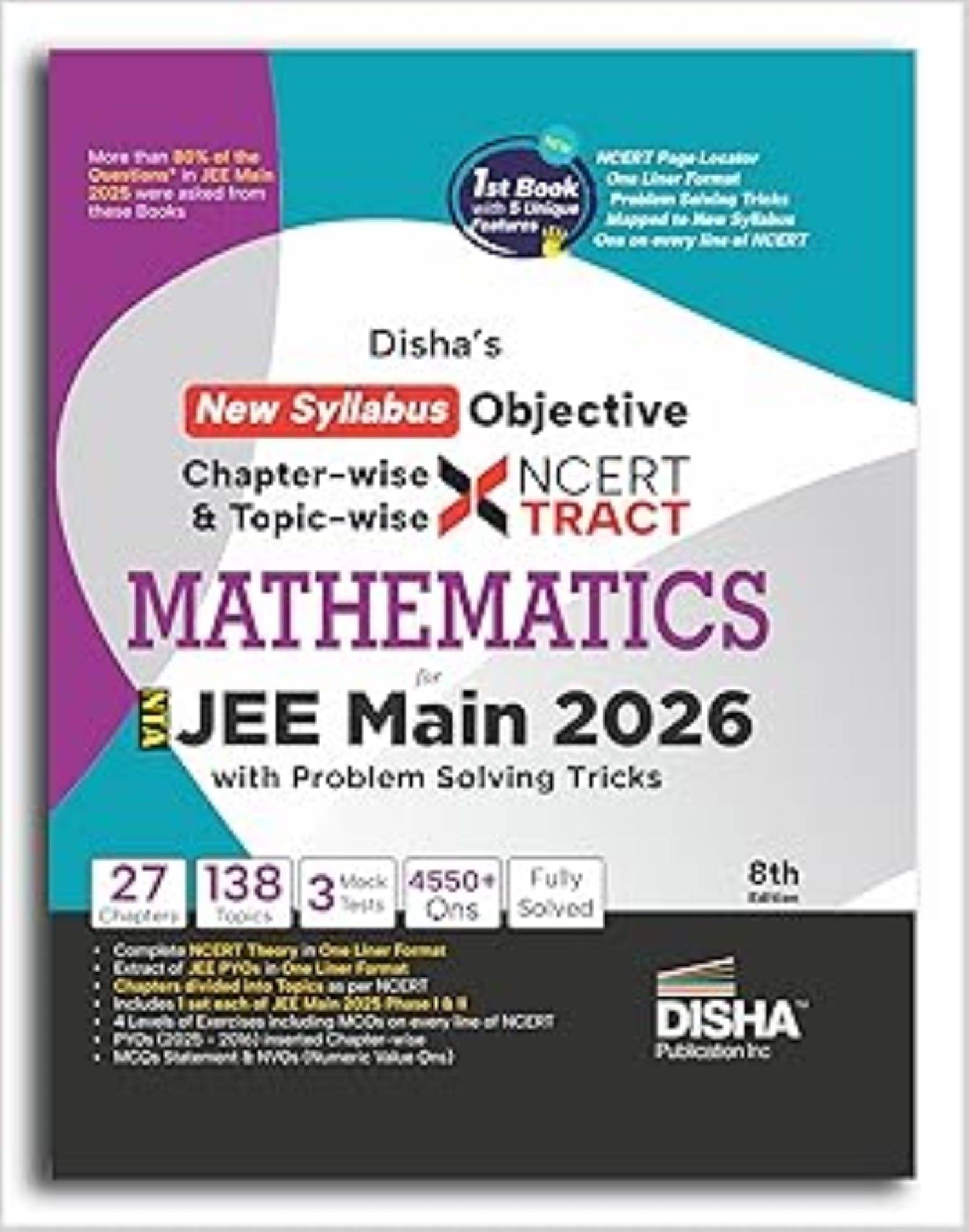     			OBJECTIVE X NCERT TRACT  JEE MAIN FOR MATHEMATICS