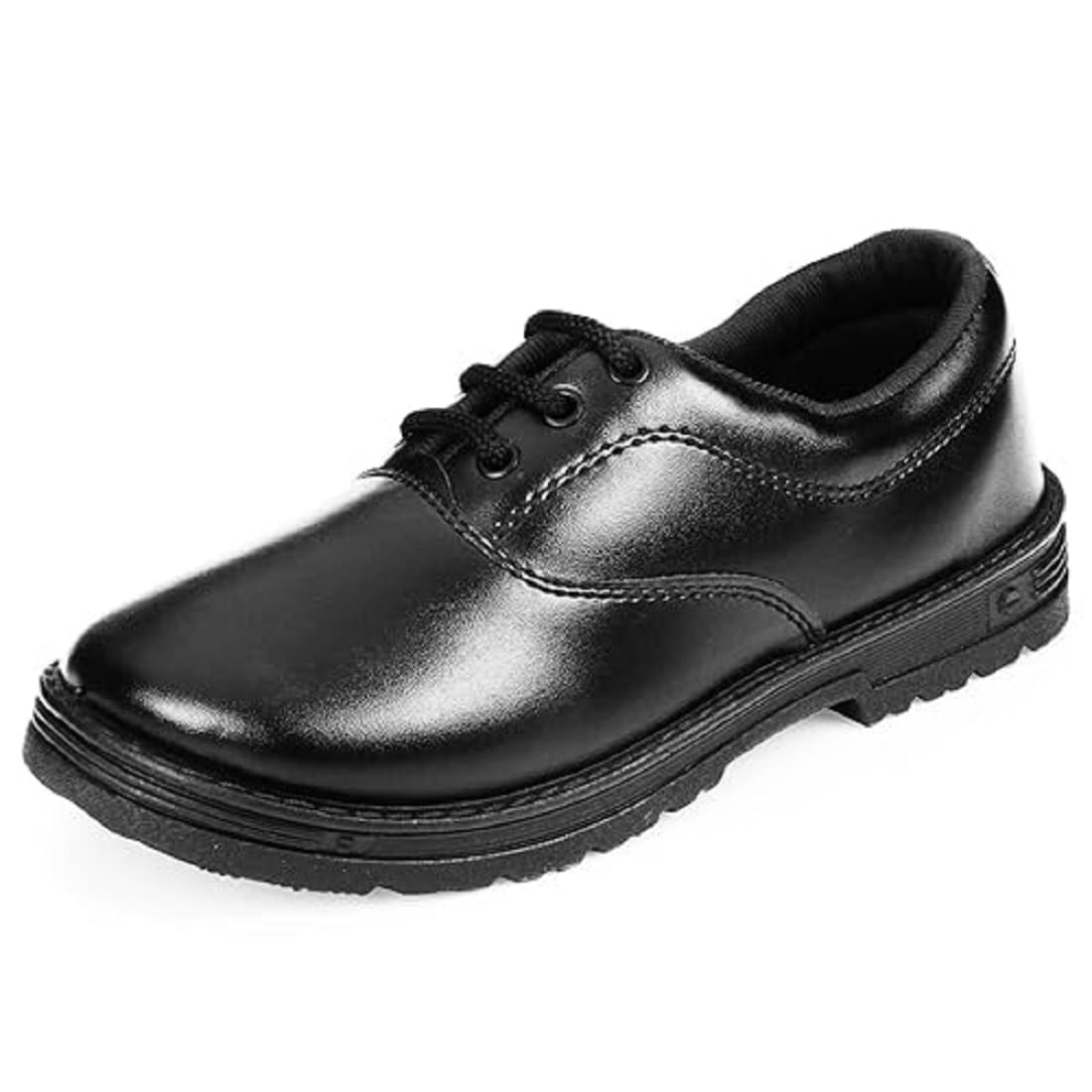     			Onbeat - Black Boy's School Shoes ( 1 Pair )