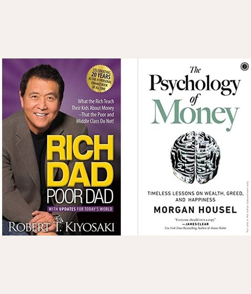 Rich Dad Poor Dad + The Psychology of Money - Best Combo - Stationery | Buy online on ZillyBuy