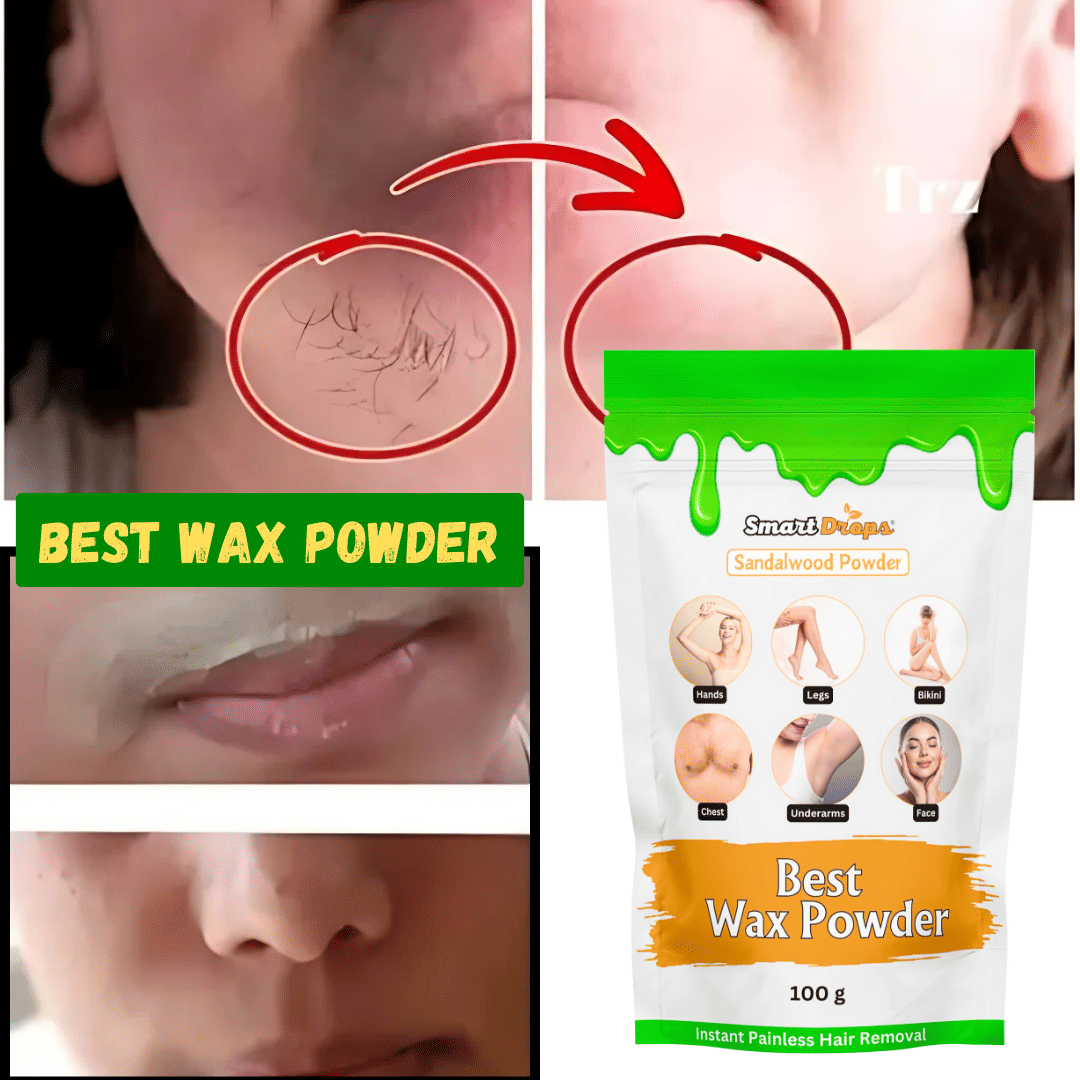 Smartdrops Natural Hair Removal Waxing for Men & Women 100 ( Pack of 1 )