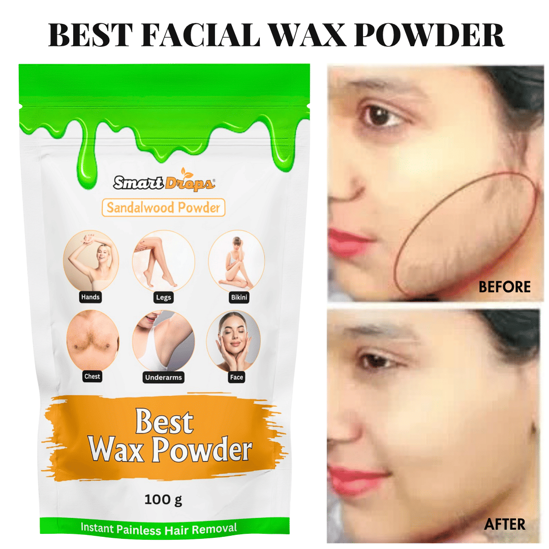Smartdrops Natural Hair Removal Waxing for Men & Women 100 ( Pack of 1 ) Smartdrops Natural Hair Removal Waxing for Men & Women 100 ( Pack of 1 )