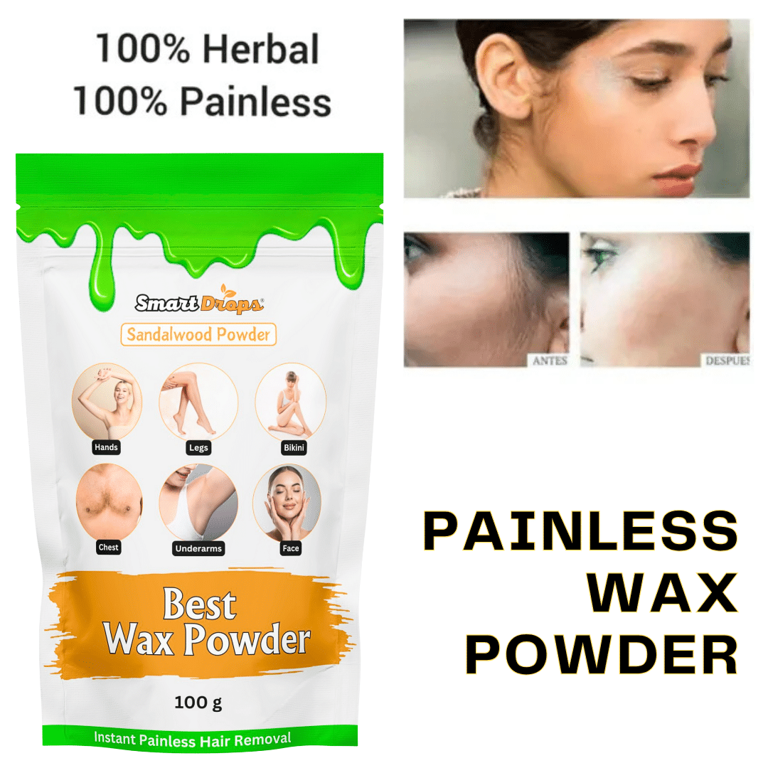 Smartdrops Natural Hair Removal Waxing for Men & Women 100 ( Pack of 1 ) Smartdrops Natural Hair Removal Waxing for Men & Women 100 ( Pack of 1 )