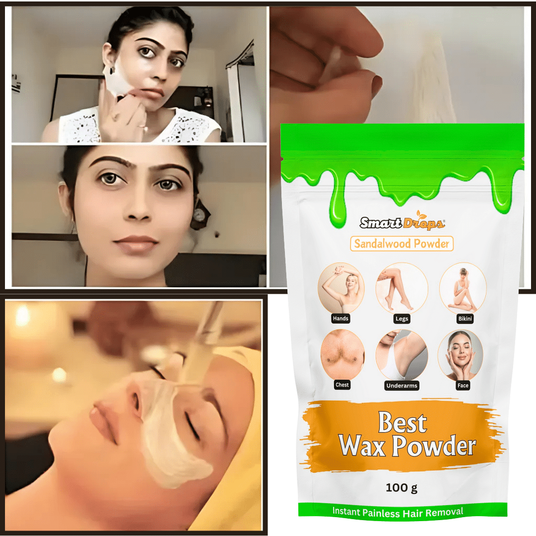 Smartdrops Natural Hair Removal Waxing for Men & Women 100 ( Pack of 1 ) Smartdrops Natural Hair Removal Waxing for Men & Women 100 ( Pack of 1 )