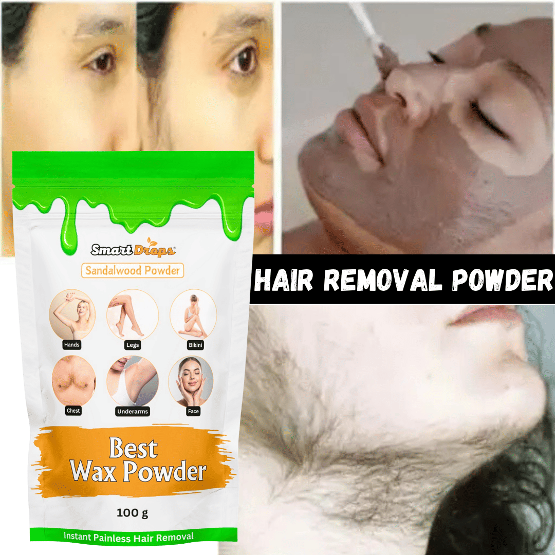 Smartdrops Organic Hair Removal Waxing for Men & Women 100 ( Pack of 1 ) Smartdrops Organic Hair Removal Waxing for Men & Women 100 ( Pack of 1 )