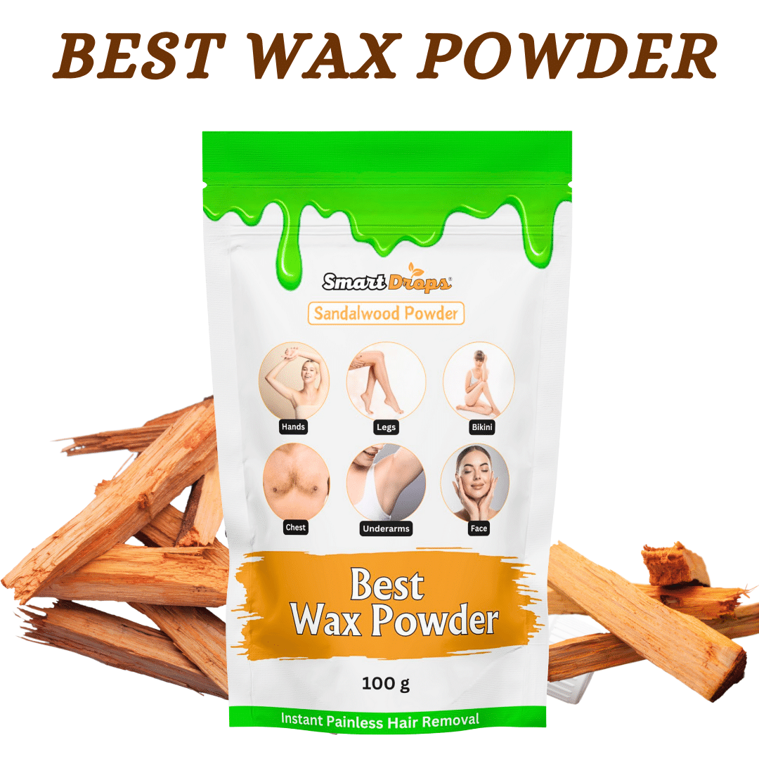     			Smartdrops Organic Hair Removal Waxing for Men & Women 100 ( Pack of 1 )