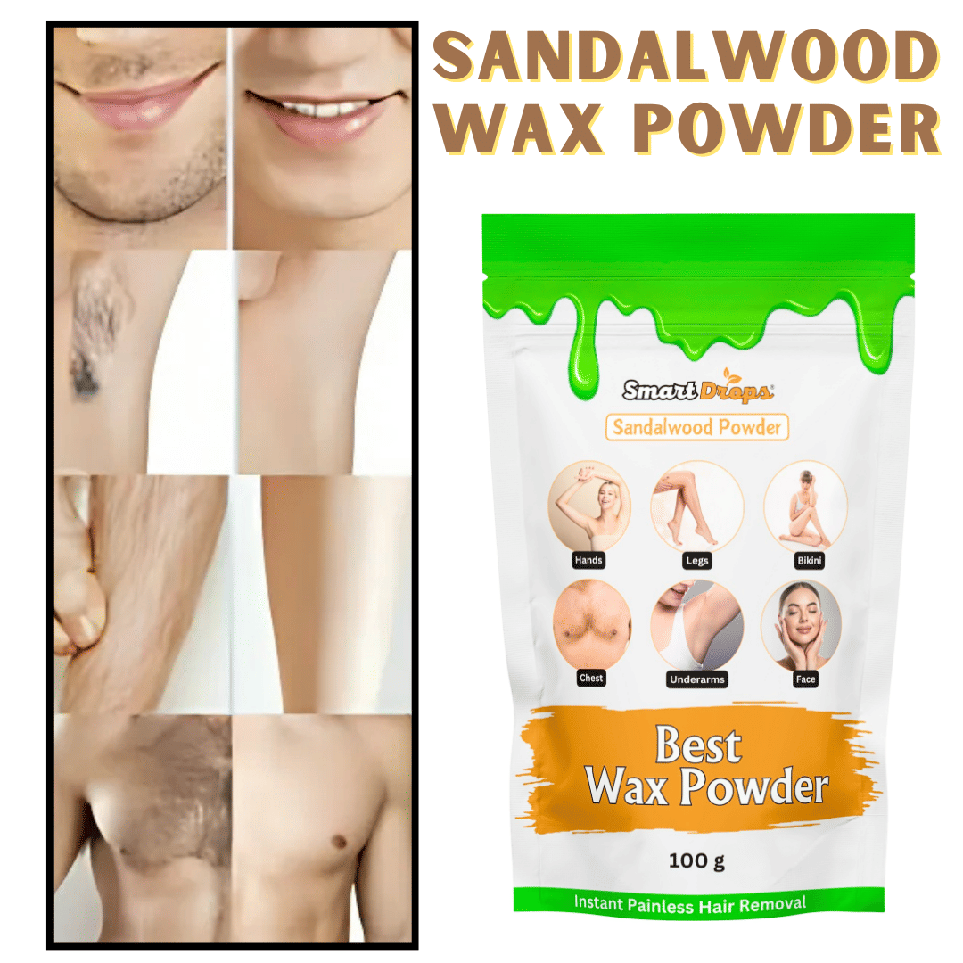 Smartdrops Organic Hair Removal Waxing for Men & Women 100 ( Pack of 1 ) Smartdrops Organic Hair Removal Waxing for Men & Women 100 ( Pack of 1 )