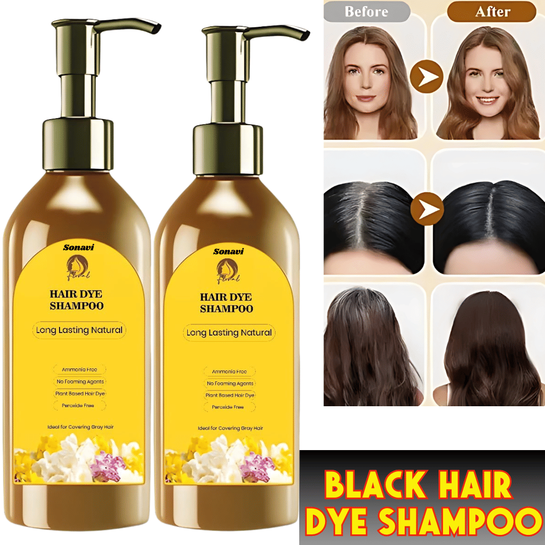 Sonavi Natural Permanent Hair Color 200 mL Black