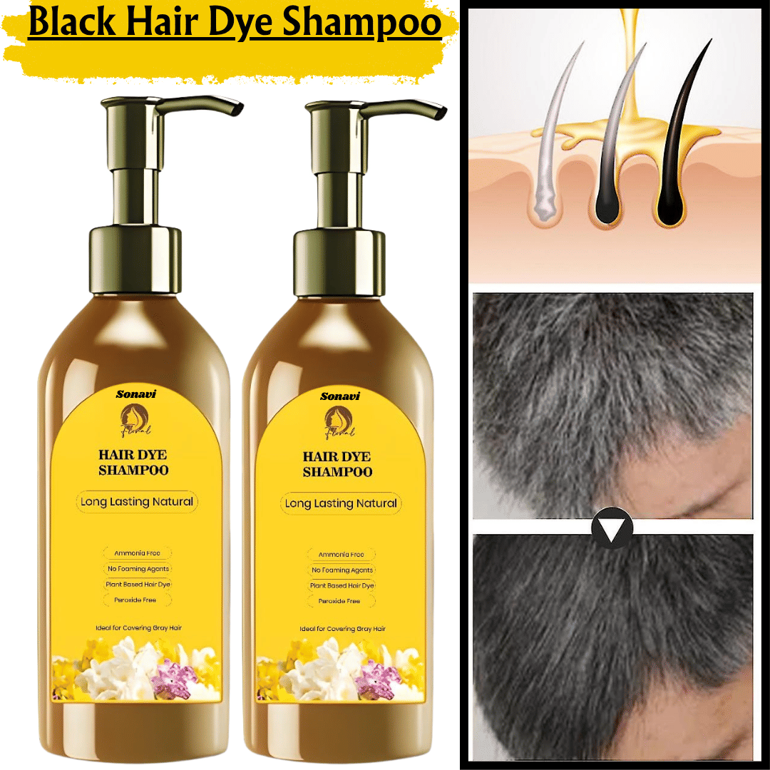 Sonavi Organic Permanent Hair Color 200 mL Black