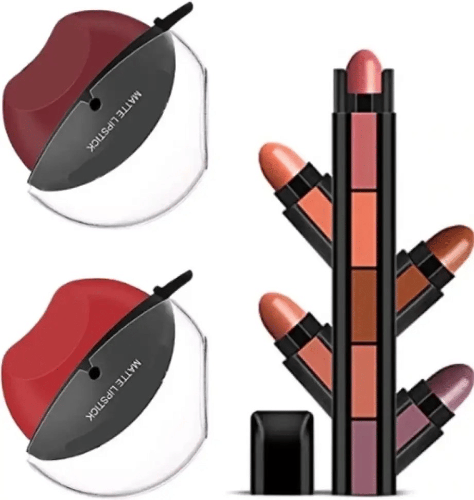     			Venus Traders Multi Matte Long Lasting Crayon Lipstick ( Pack of 3 )