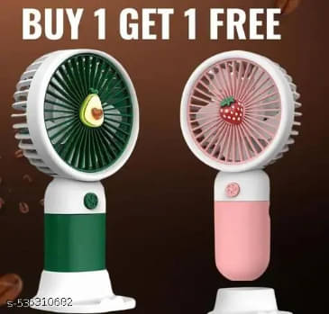 COSCAT USB Rechargeable Mini Portable Hand Fan With Spray, Battery Operated Personal Fan for Makeup, Office, Travel, USB Fan. Backup Upto 2 Hours, Multi Color, Pack of 2 COSCAT USB Rechargeable Mini Portable Hand Fan With Spray, Battery Operated Personal Fan for Makeup, Office, Travel, USB Fan. Backup Upto 2 Hours, Multi Color, Pack of 2