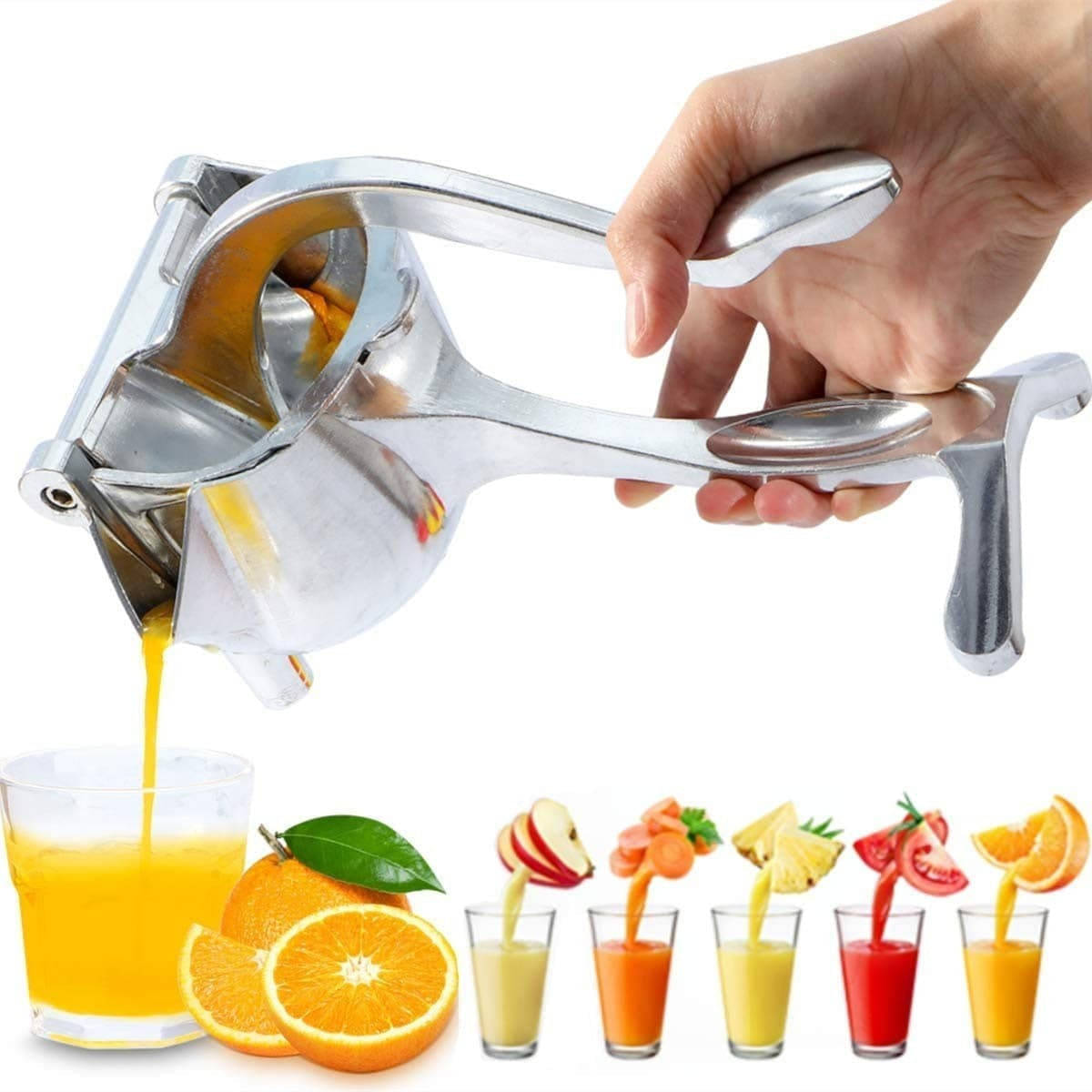     			FIVANIO Aluminium Steel Manual Juicer ( Pack of 1 )