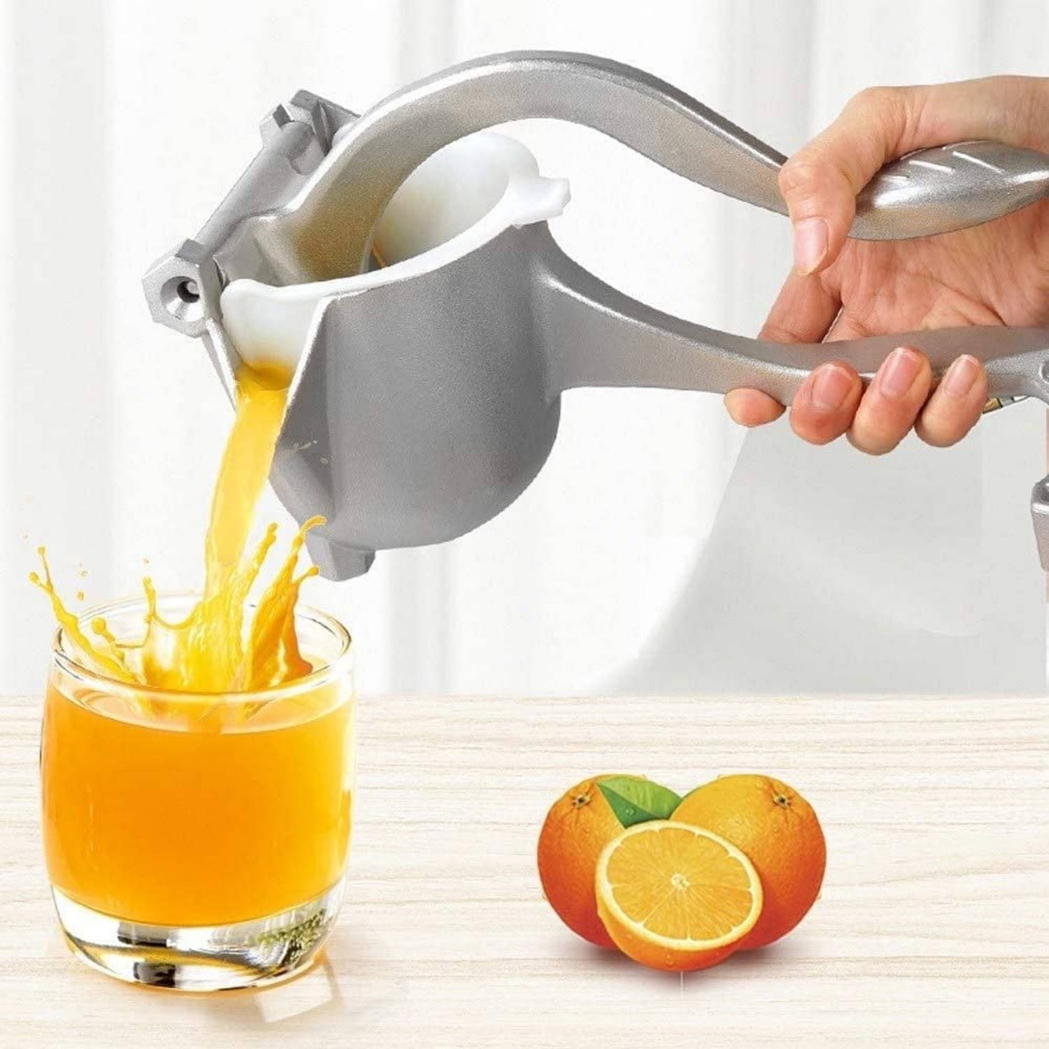     			FIVANIO Aluminium Steel Manual Juicer ( Pack of 1 )