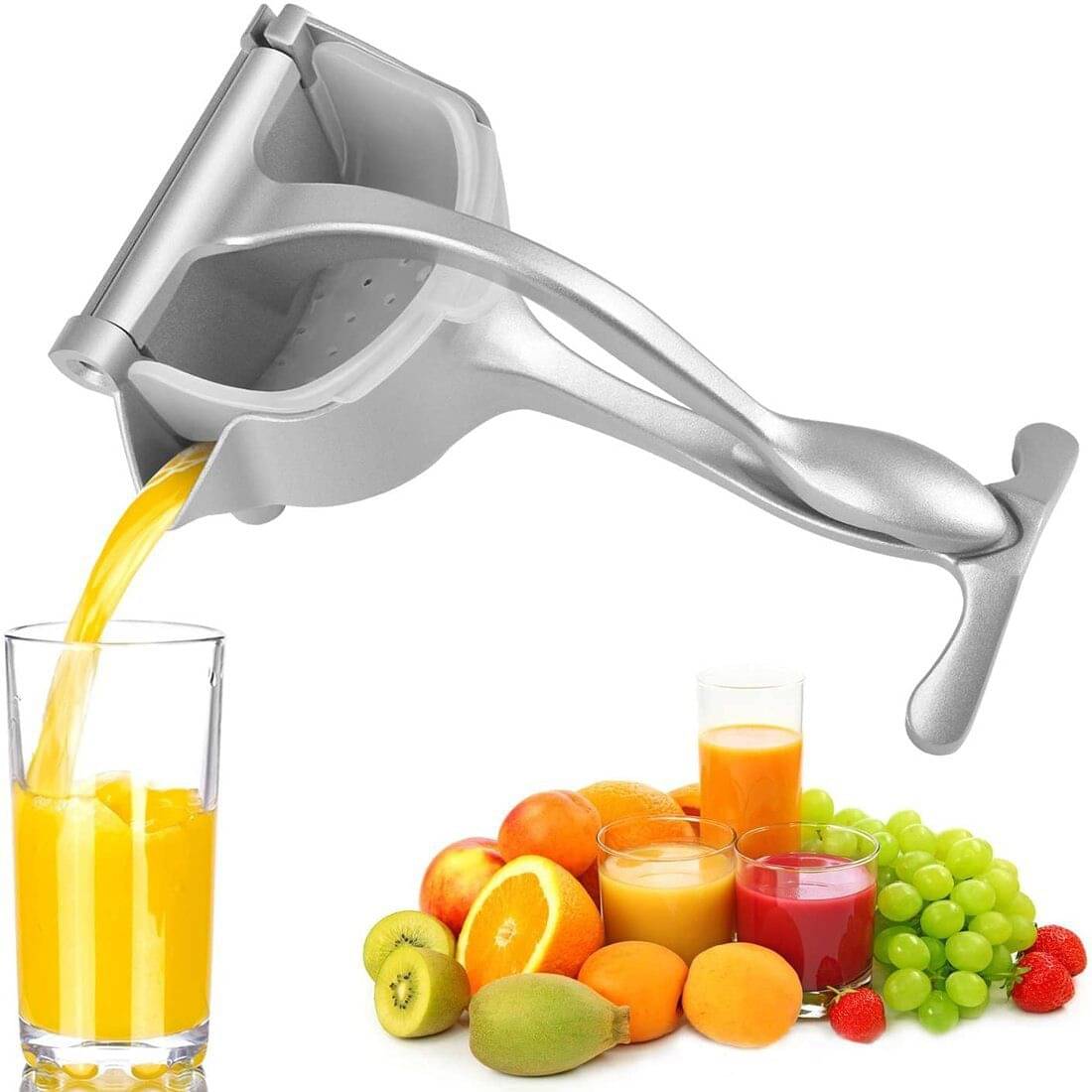     			FIVANIO Aluminium Steel Manual Juicer ( Pack of 1 )