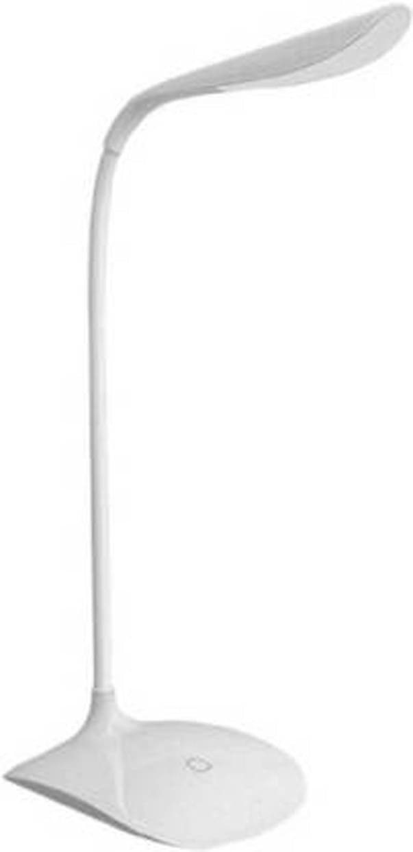     			FIVANIO White Study Table Lamp ( Pack of 1 )