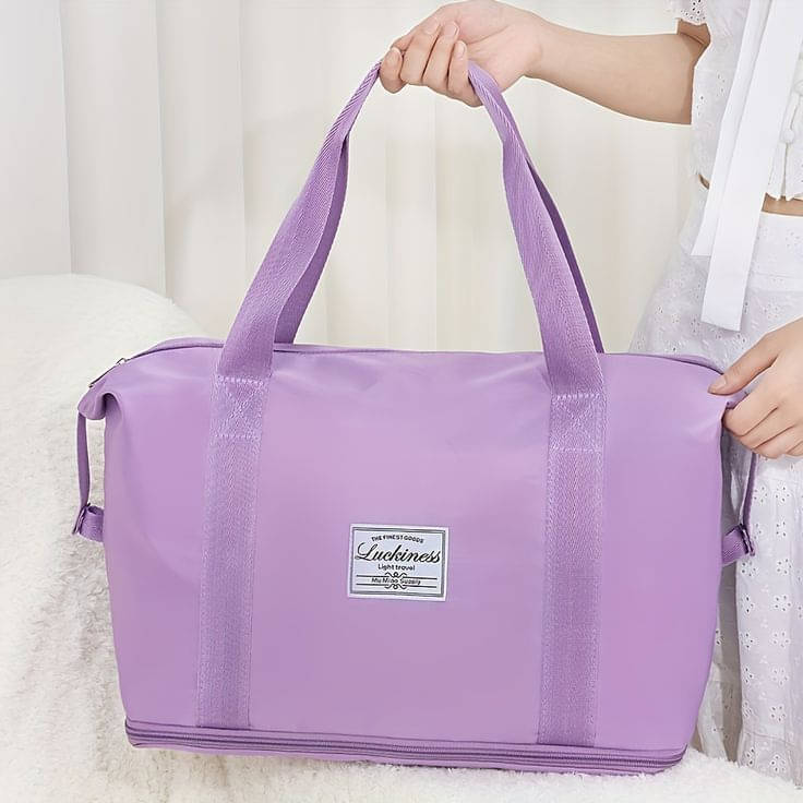     			Genric Tote Bag Fabric Set of 1 ( Purple )