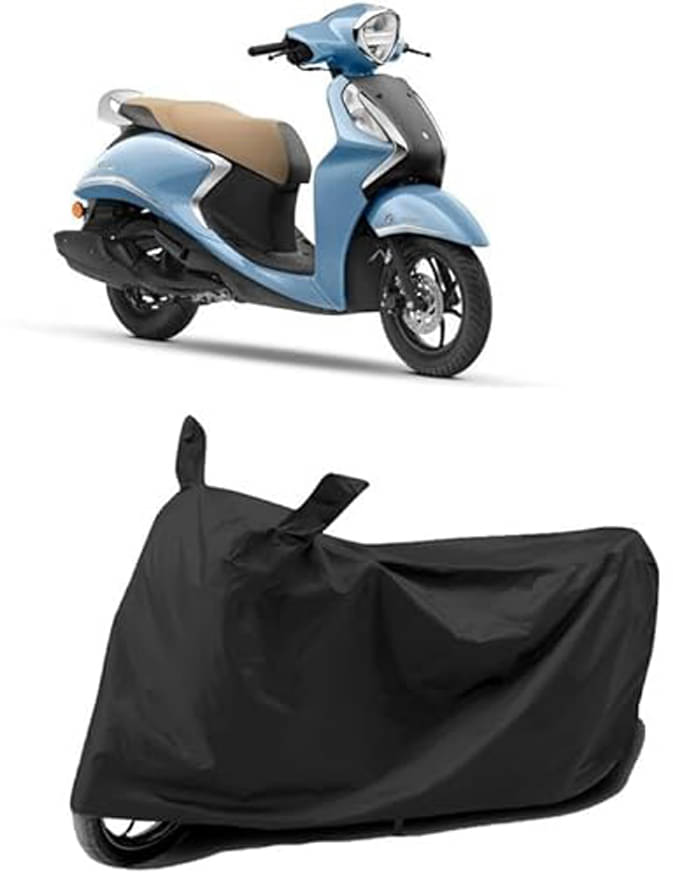 Kapoor trading Bike Body Cover for Yamaha ( Pack of 1 ) , Black Kapoor trading Bike Body Cover for Yamaha ( Pack of 1 ) , Black