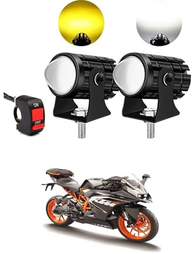     			Kapoor trading Fog Light For All Bike Make ( Pack of 2 )