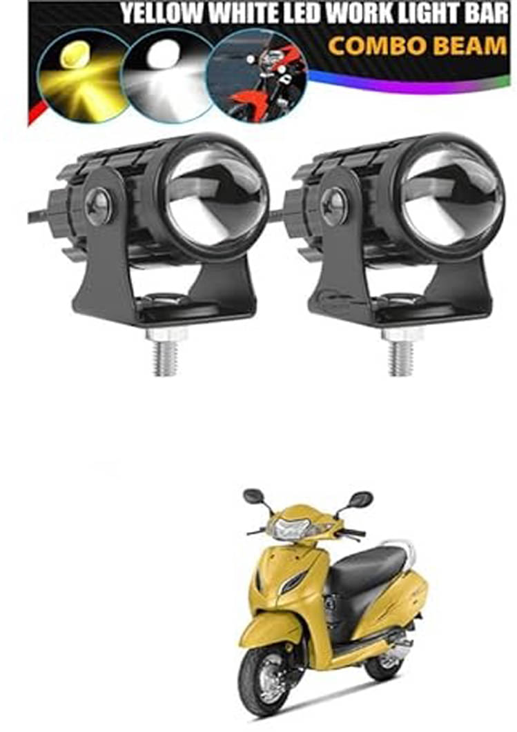     			Kapoor trading Fog Light For All Bike Make ( Pack of 2 )