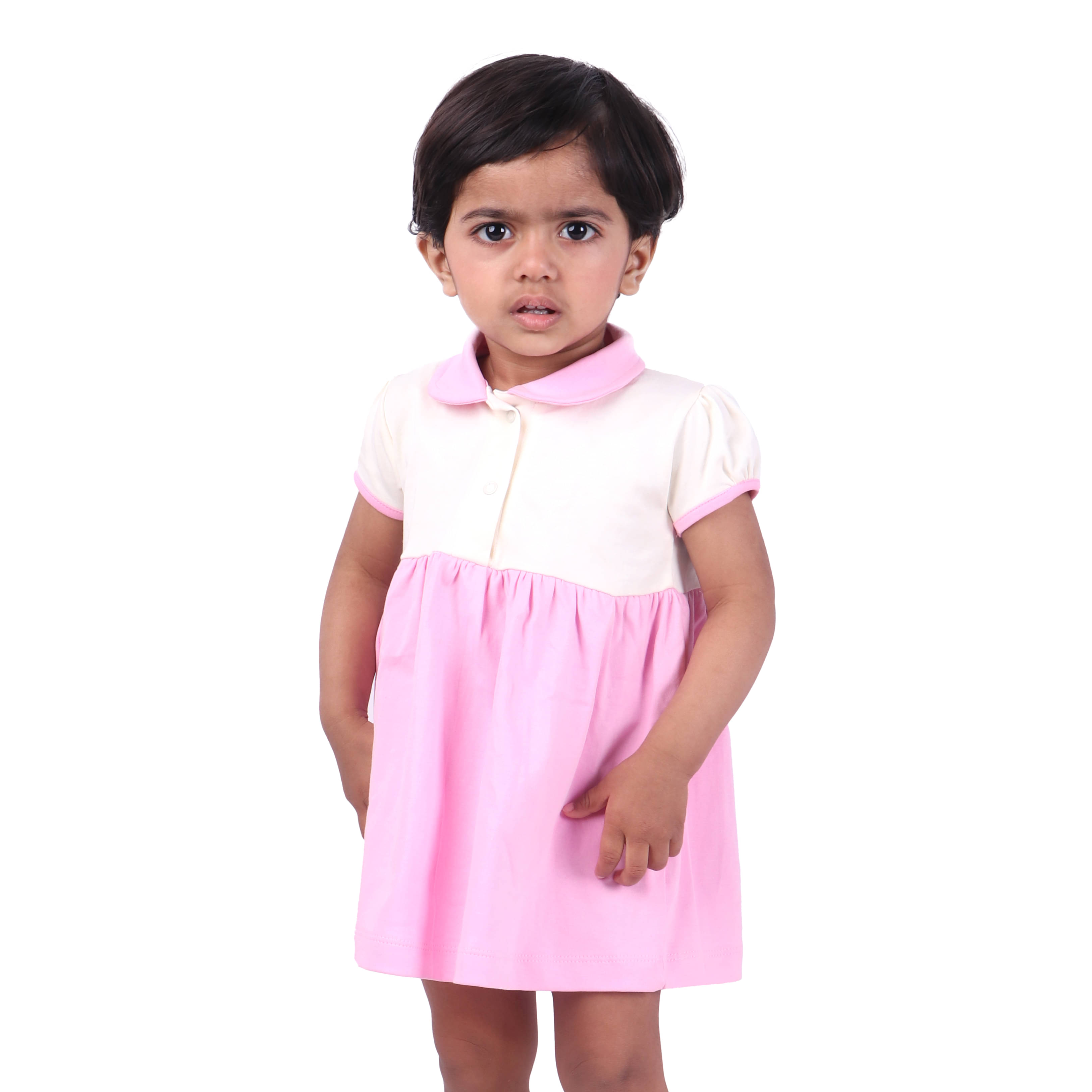     			Kidzee Kingdom Cotton Frock For Baby Girls ( Pack of 1 , Multicolor 2 )