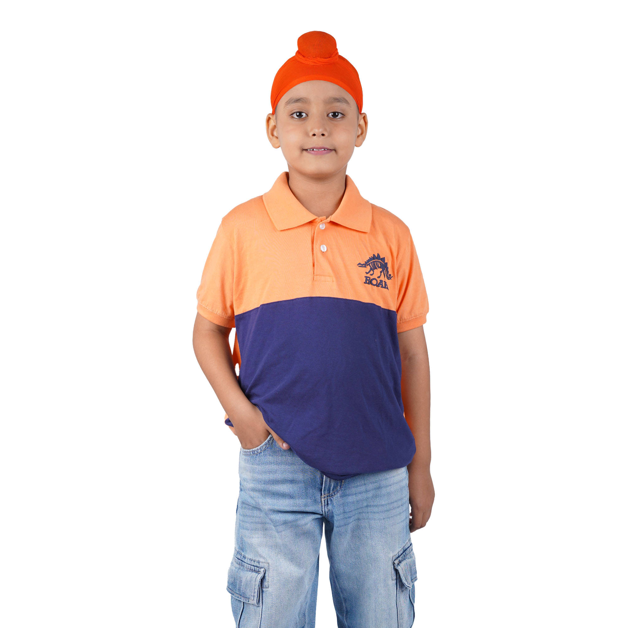     			Kidzee Kingdom Pack of 1 Boys Cotton T-Shirt ( Multicolor )