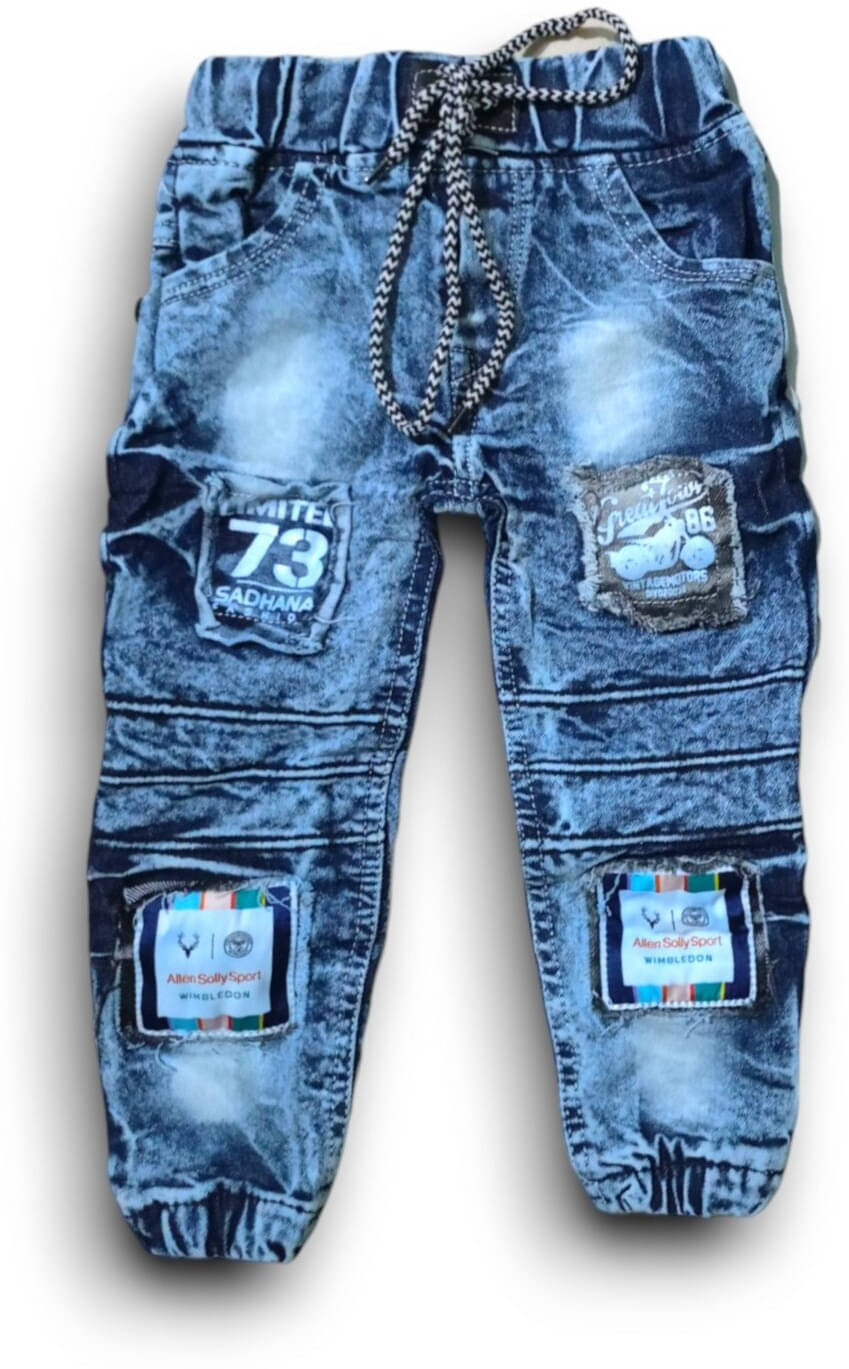     			Little Muffs Pack of 1 Boys Denim Jeans ( Blue )