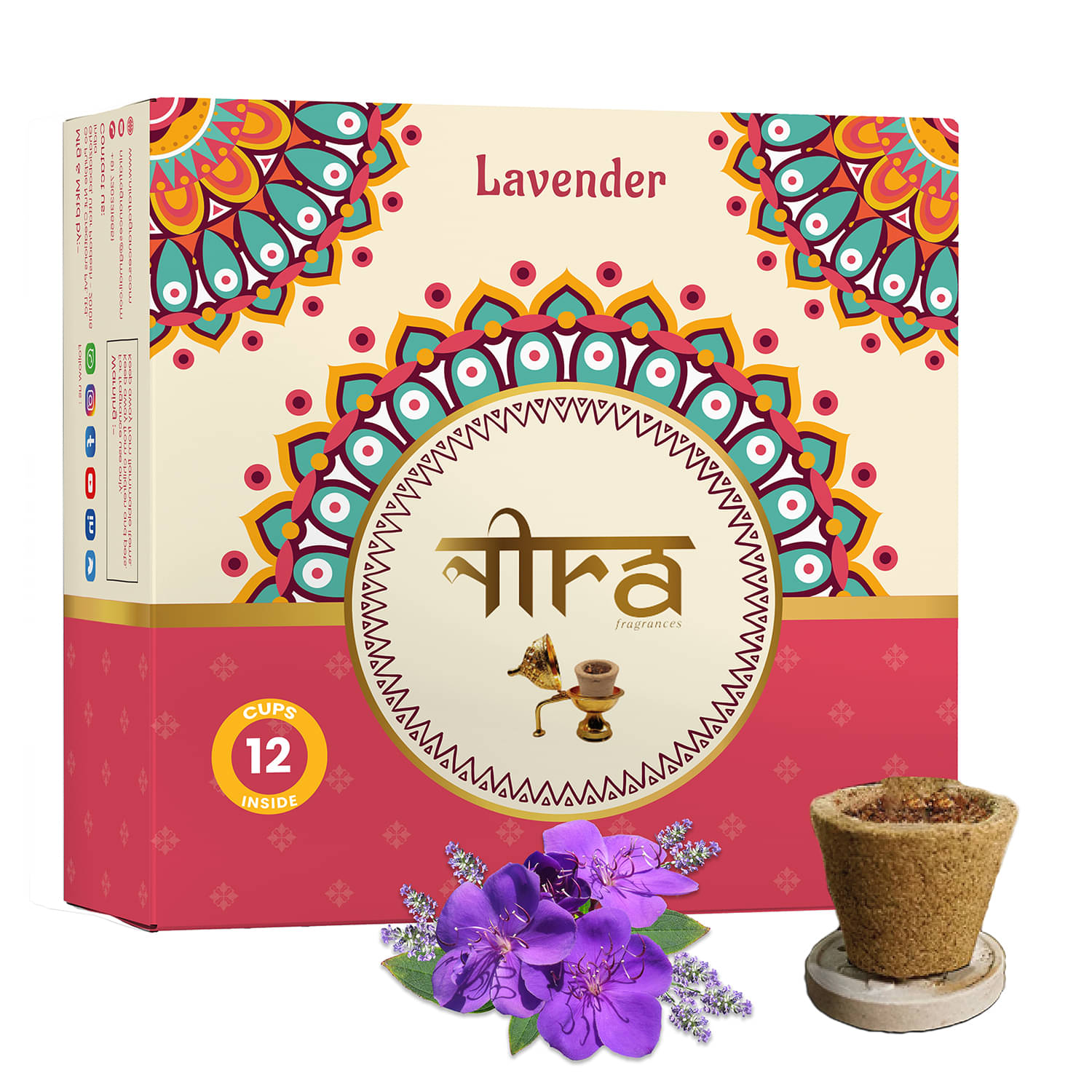 Nira Fragrances Dhoop Lavender 12 Pieces ( Pack of 1 ) Nira Fragrances Dhoop Lavender 12 Pieces ( Pack of 1 )