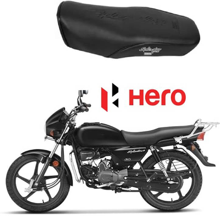 Waterproof Bike Seat Cover for Splendor – Universal Fit, Anti-Slip, Rainproof, Dustproof Cushion Cover for Hero Splendor Waterproof Bike Seat Cover for Splendor – Universal Fit, Anti-Slip, Rainproof, Dustproof Cushion Cover for Hero Splendor