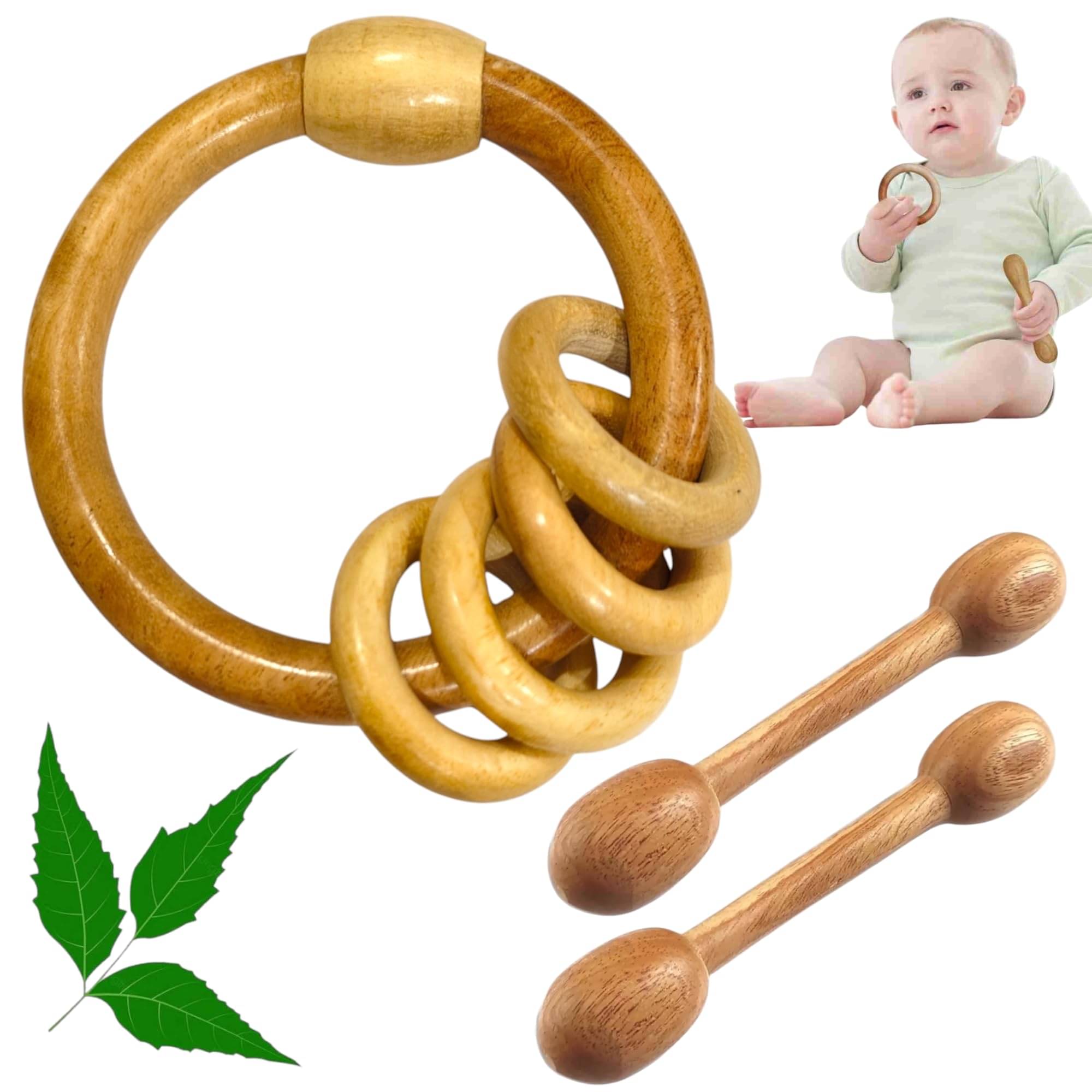     			aditya creation Wooden Teether ( 1 pcs )