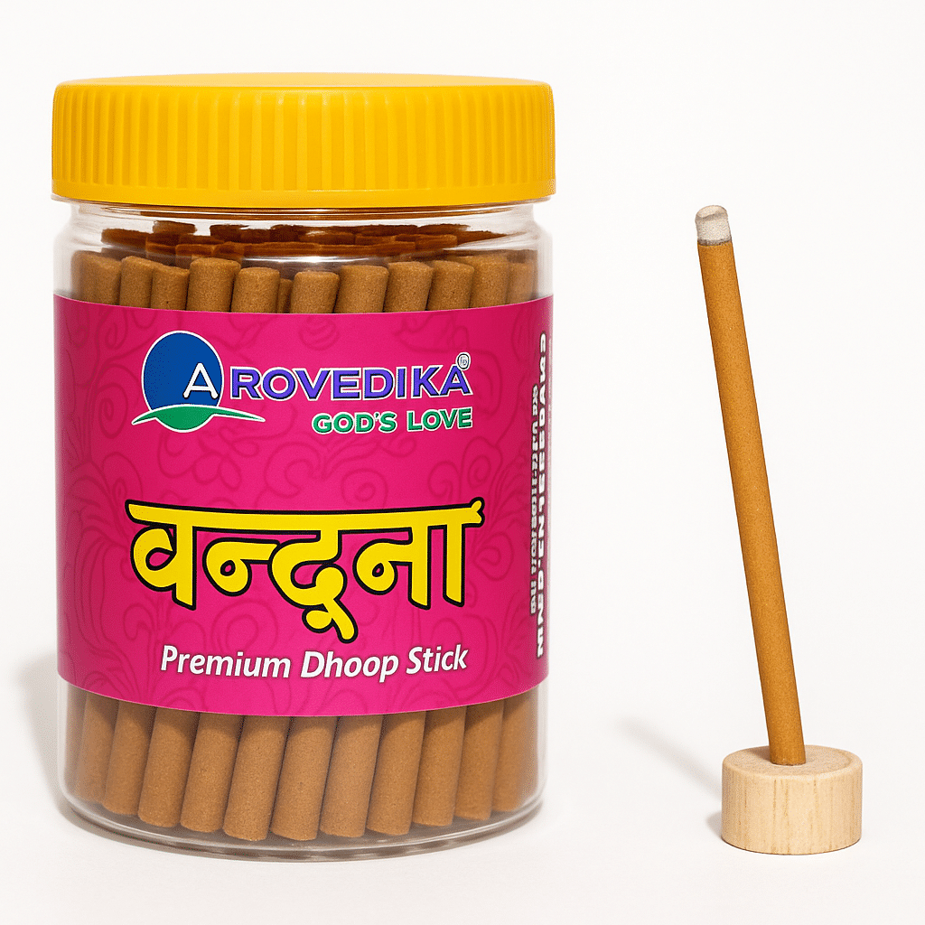     			arovedika Dhoop Mixed Fragrances 125 gm (90 Sticks)