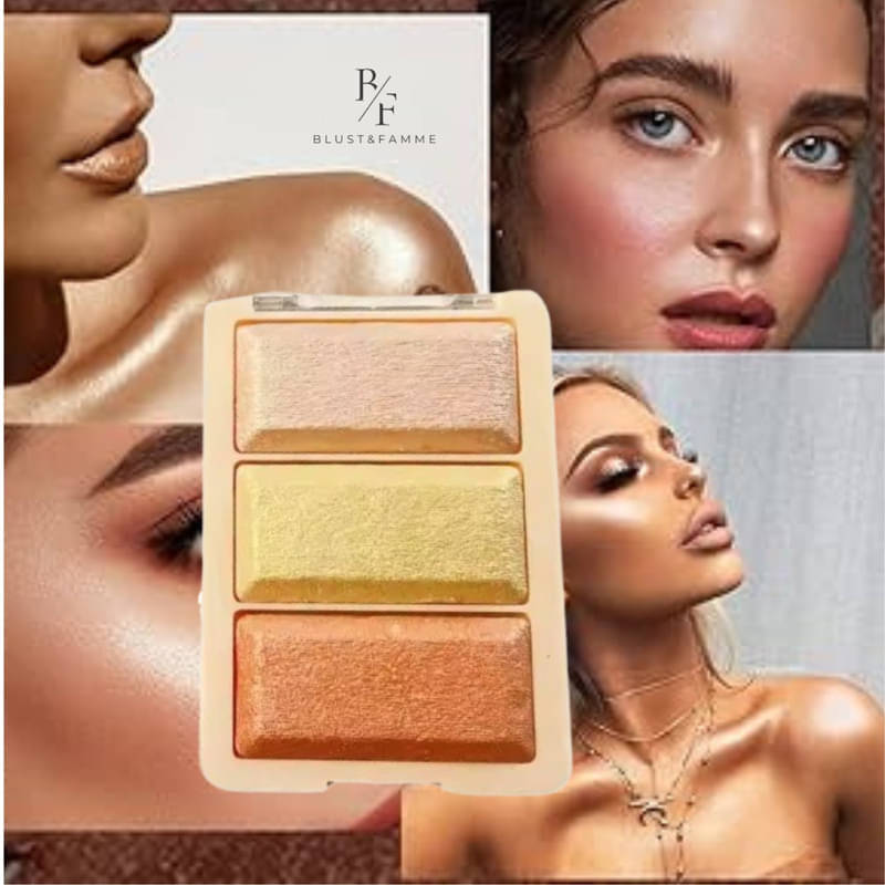BLUST & FAMME Vitamin E Nourished Face and Body Highlighter (Pack of 1) BLUST & FAMME Vitamin E Nourished Face and Body Highlighter (Pack of 1)
