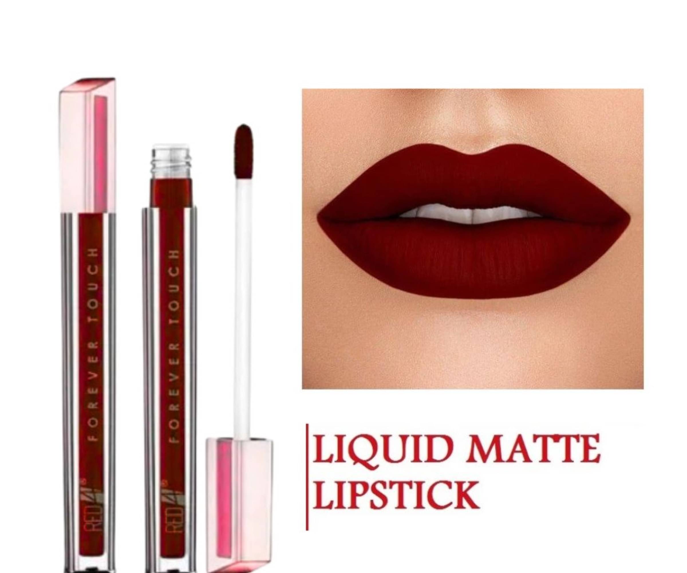 RED4 Maroon Waterproof Long Lasting Liquid Lipstick (Pack of 1) RED4 Maroon Waterproof Long Lasting Liquid Lipstick (Pack of 1)
