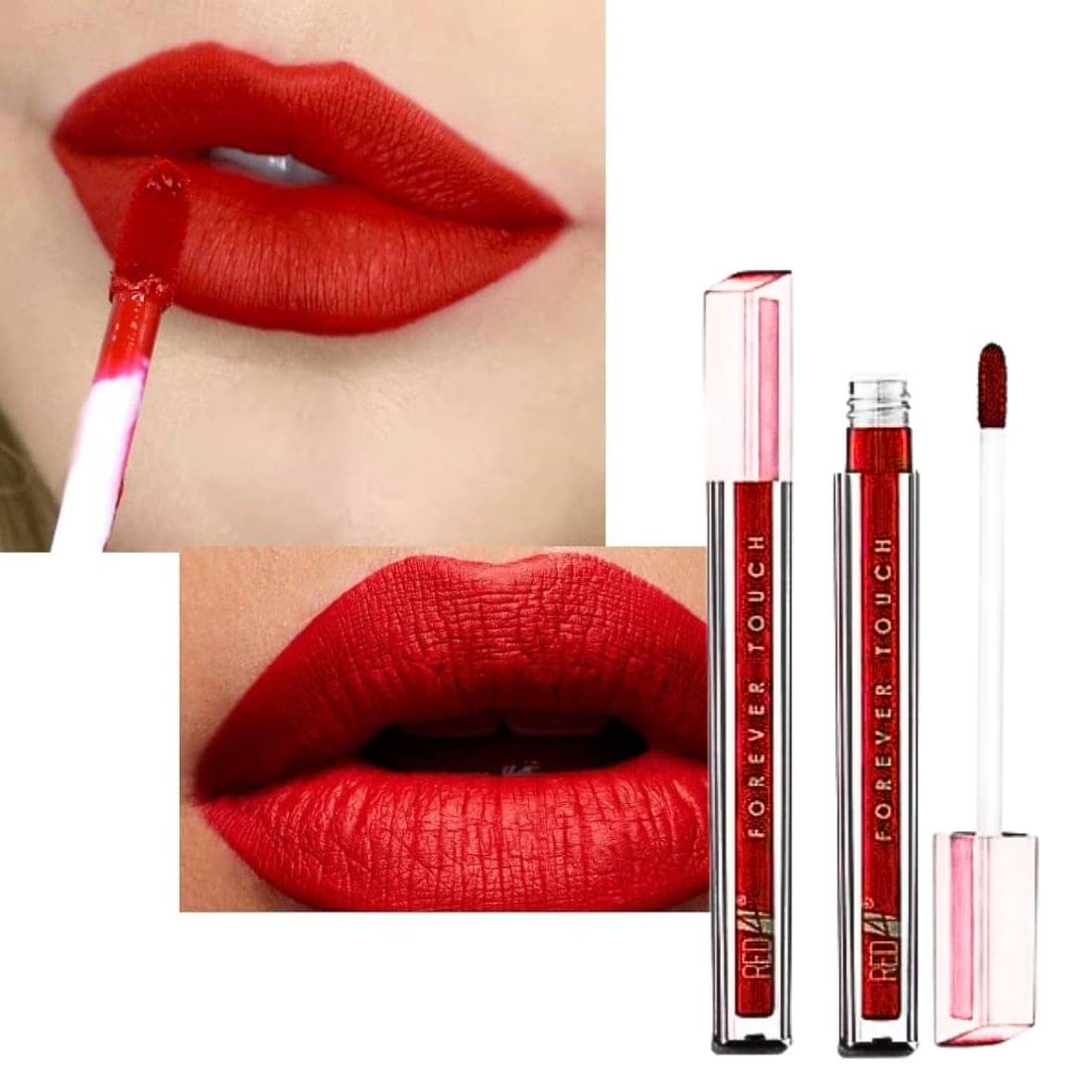 RED4 Red Super Matte Finish High Pigment Liquid Lipstick (Pack of 1) RED4 Red Super Matte Finish High Pigment Liquid Lipstick (Pack of 1)