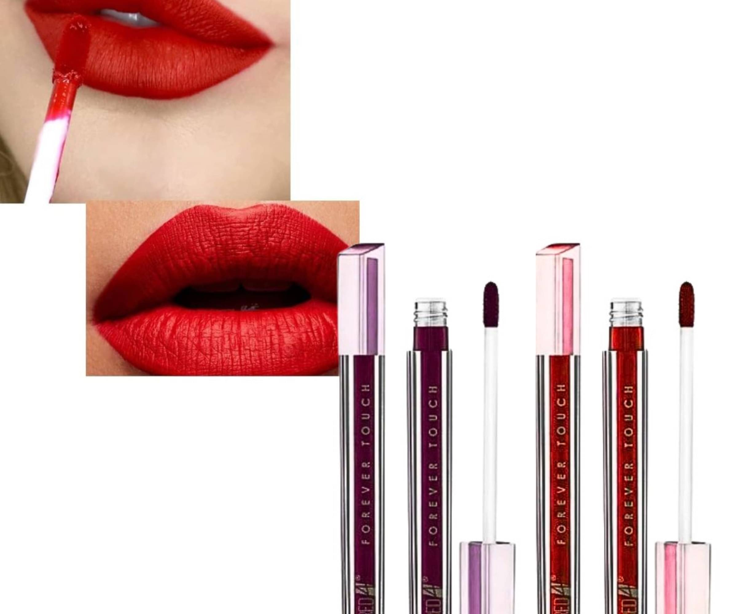 RED4 Red and Maroon Super Matte Finish High Pigment Liquid Lipstick (Pack of 2) RED4 Red and Maroon Super Matte Finish High Pigment Liquid Lipstick (Pack of 2)