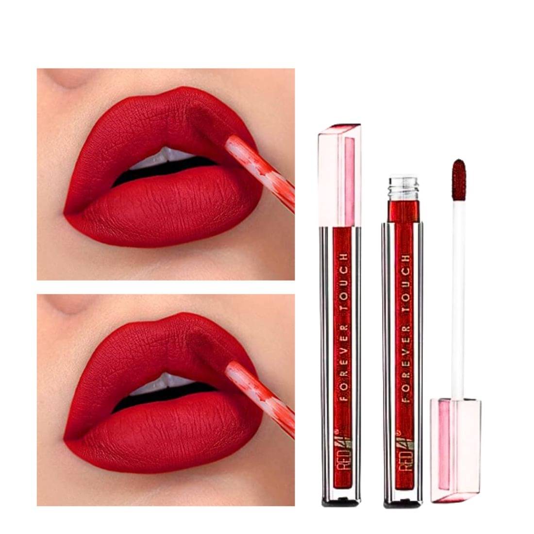 RED4 Red Colour Waterproof Long Lasting Liquid Lipstick (Pack of 1) RED4 Red Colour Waterproof Long Lasting Liquid Lipstick (Pack of 1)