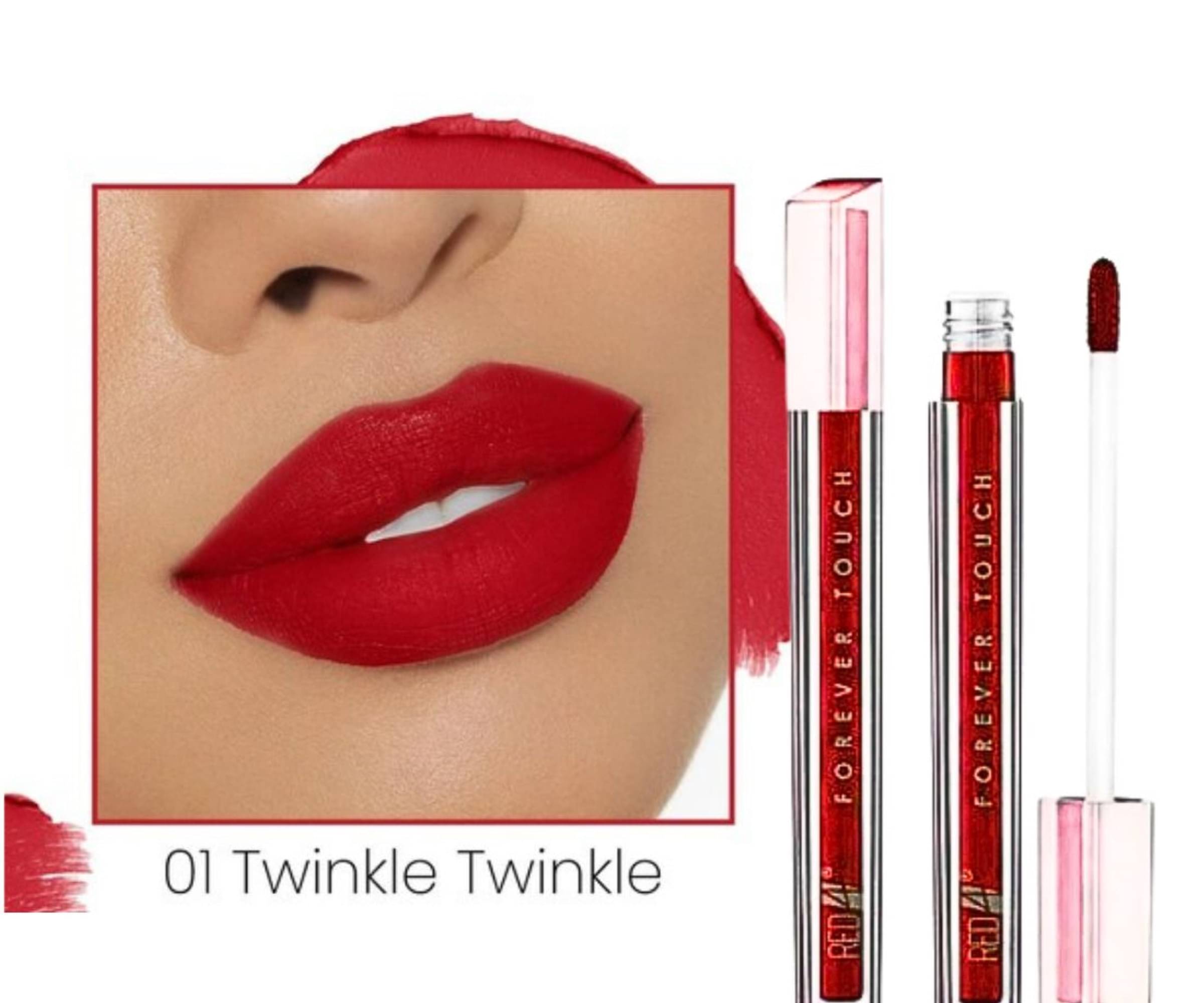 RED4 Red Colour Waterproof Long Lasting Liquid Lipstick (Pack of 1) RED4 Red Colour Waterproof Long Lasting Liquid Lipstick (Pack of 1)