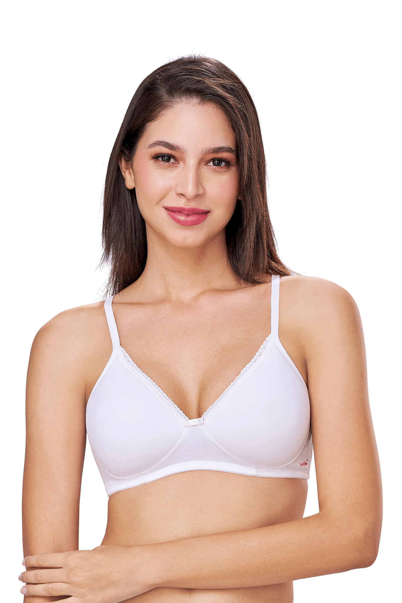 Bodyline Pack of 1 Cotton Blend Lightly Padded T-Shirt Bra For Women ( White ) Bodyline Pack of 1 Cotton Blend Lightly Padded T-Shirt Bra For Women ( White )