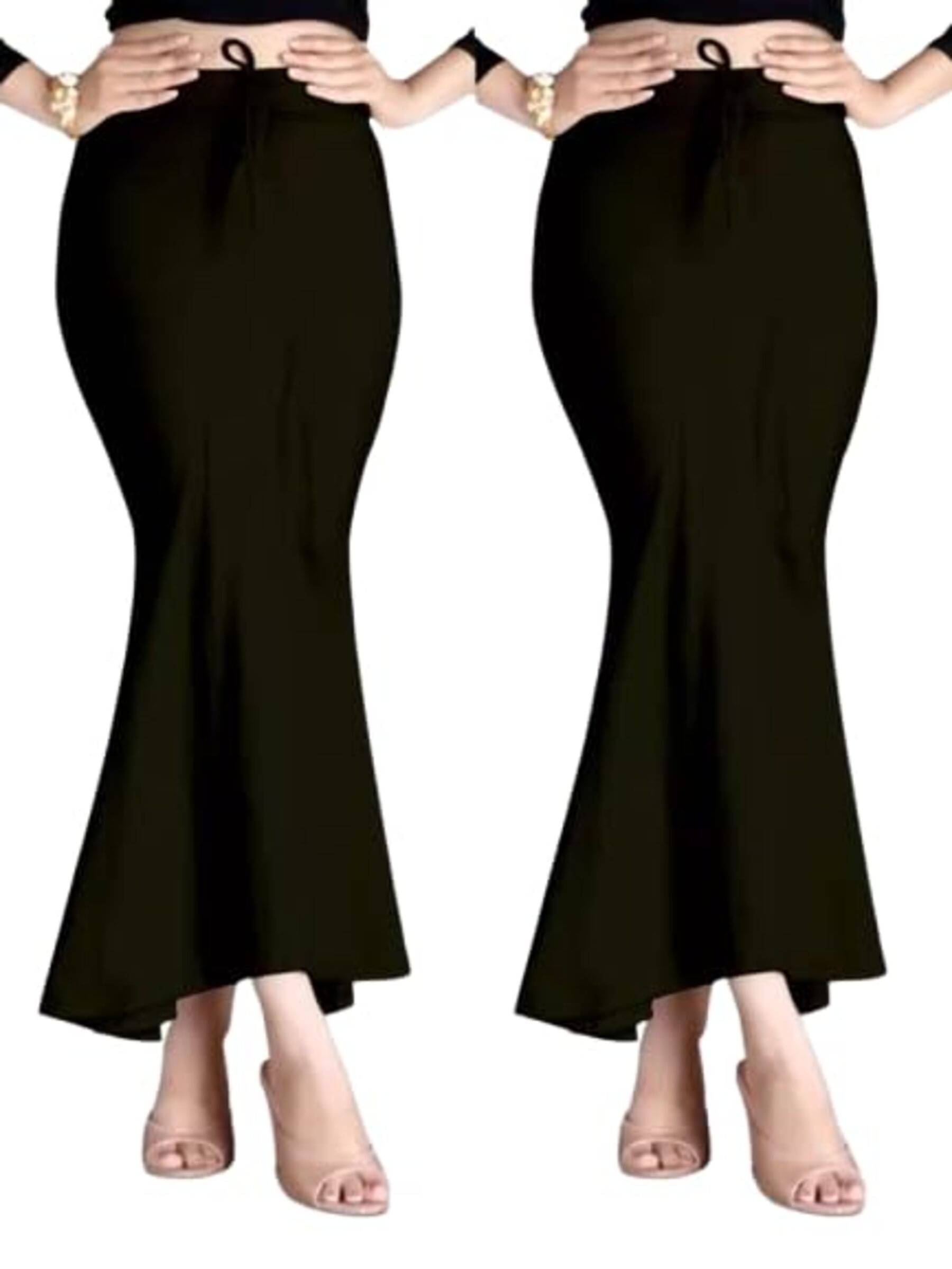 CALBO N Pack of 2 Nylon Women's Shaping Bottoms ( Black ) CALBO N Pack of 2 Nylon Women's Shaping Bottoms ( Black )