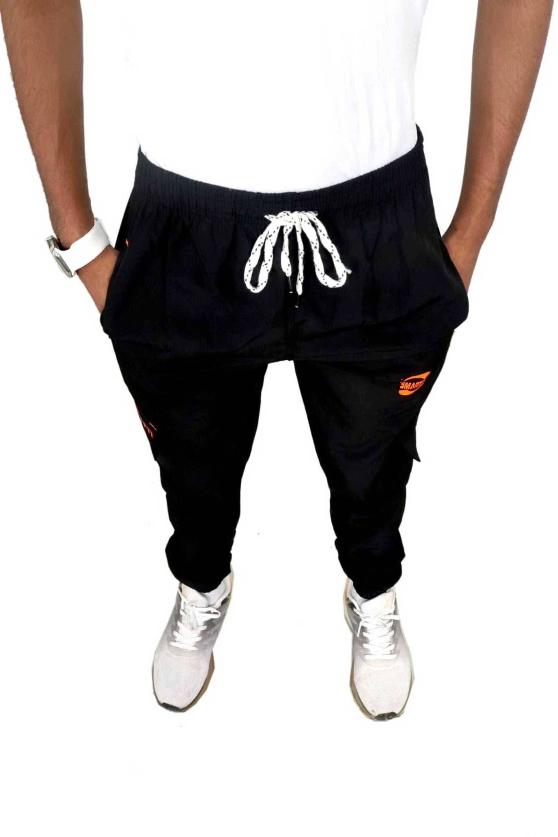 DIAMOND EXPORTER Black Polyester Men's Trackpants ( Pack of 1 ) DIAMOND EXPORTER Black Polyester Men's Trackpants ( Pack of 1 )