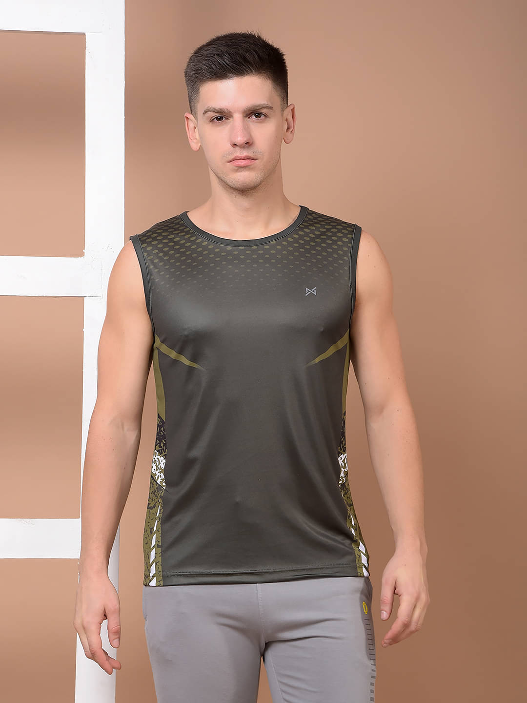 Force NXT Olive Polyester Regular Fit Men's Tanks ( Pack of 1 ) Force NXT Olive Polyester Regular Fit Men's Tanks ( Pack of 1 )