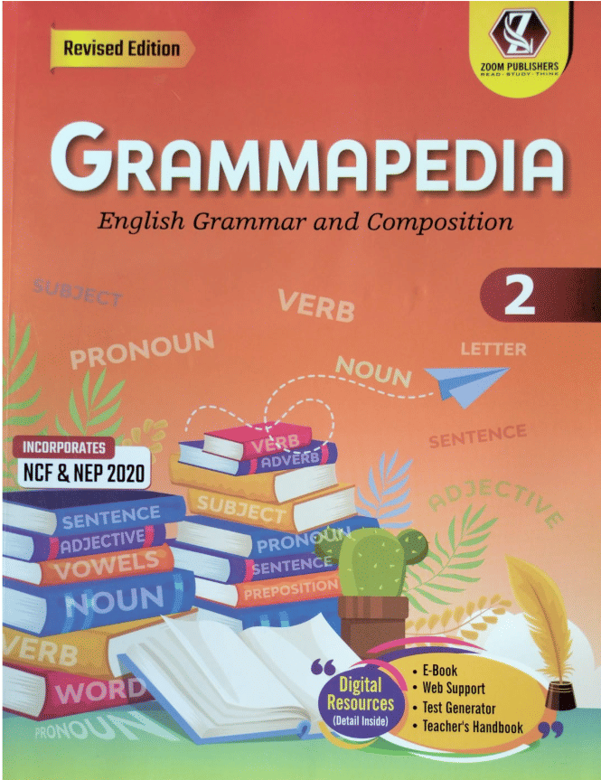     			GRAMMAPEDIA CLASS 2 ( ENGLISH GRAMMAR AND COMPOSITION )