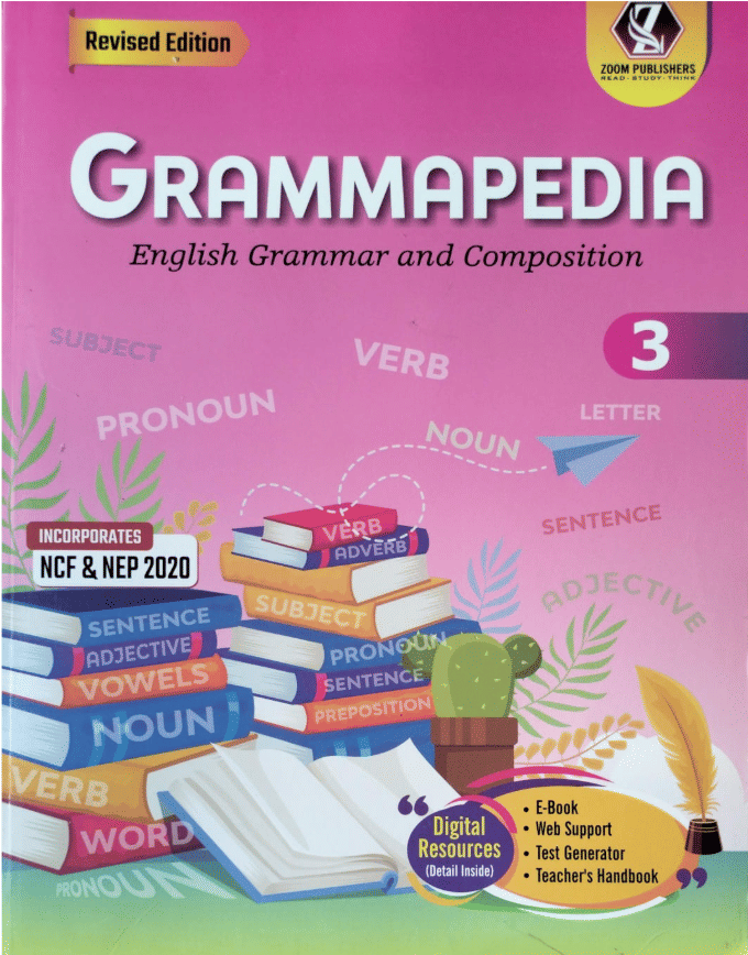     			GRAMMAPEDIA CLASS 3 ( ENGLISH GRAMMAR AND COMPOSITION )
