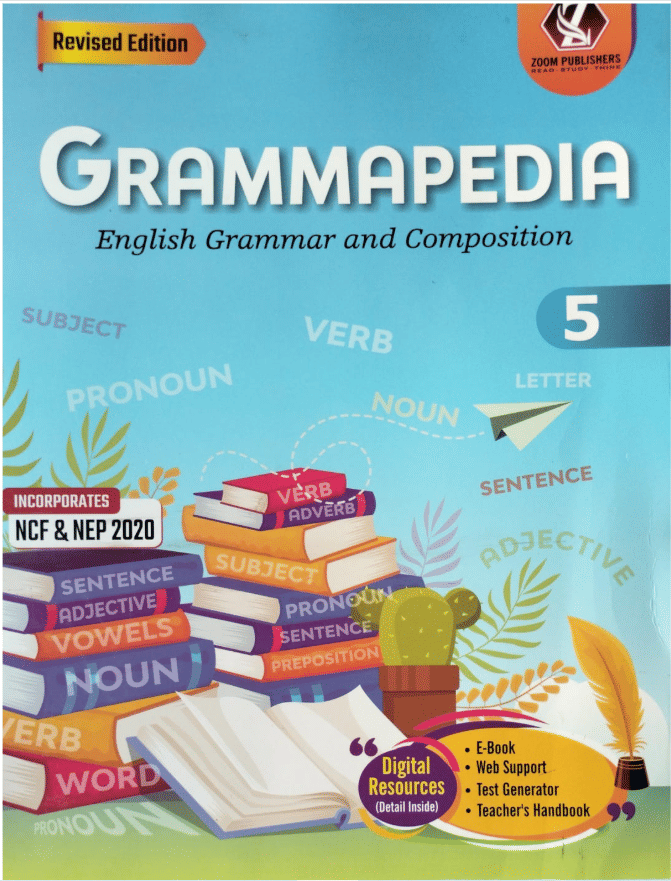     			GRAMMAPEDIA CLASS 5 ( ENGLISH GRAMMAR AND COMPOSITION )