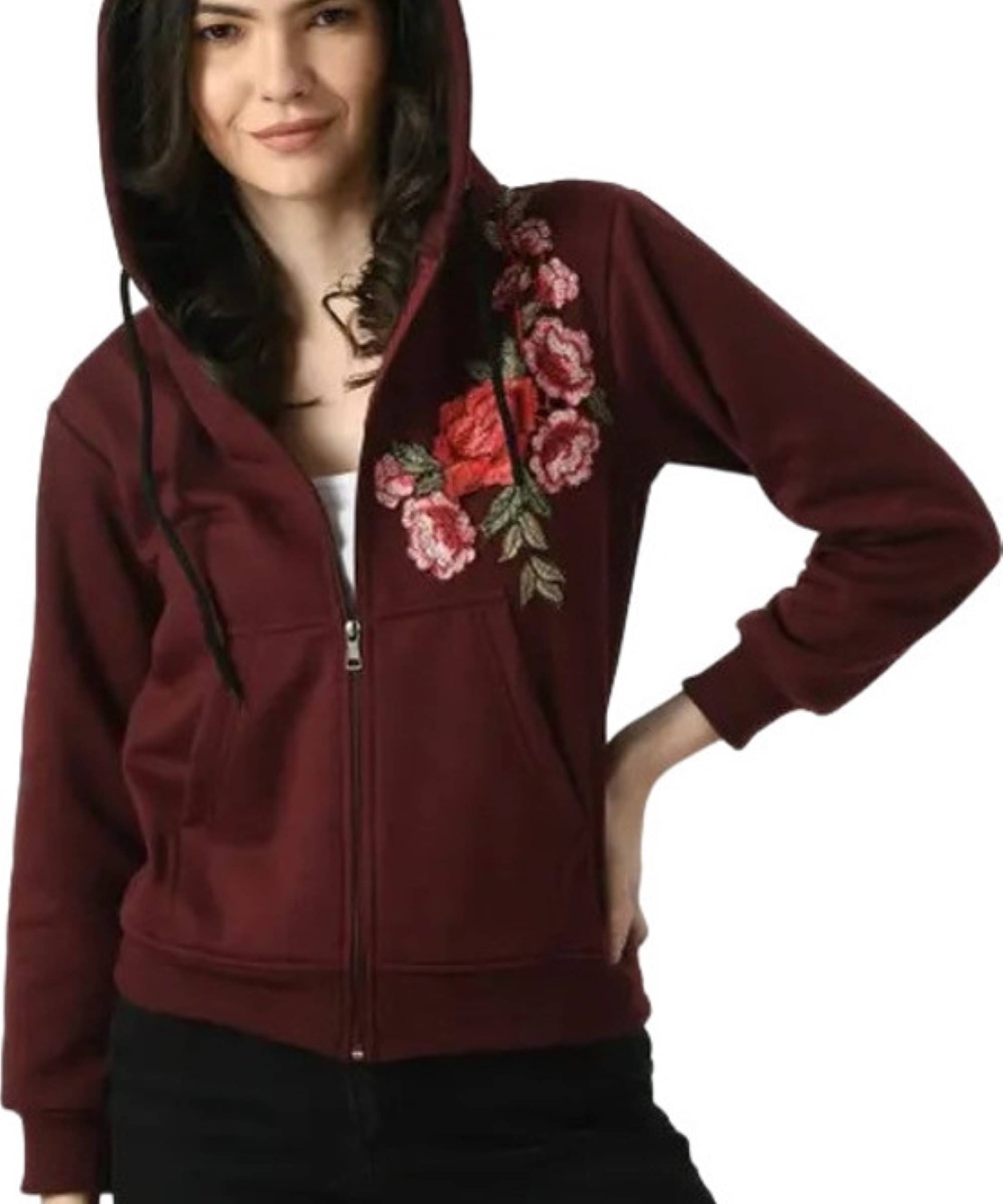     			Jyoti Traders - Fleece Maroon Jackets