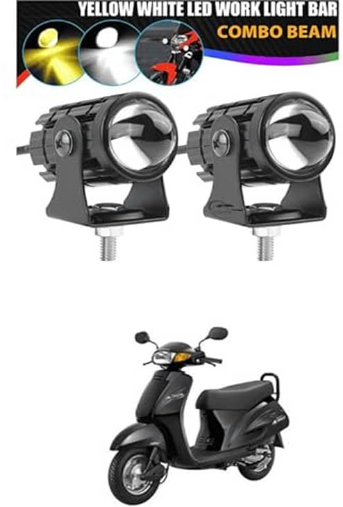     			Kapoor trading Fog Light For All Bike Make ( Pack of 2 )