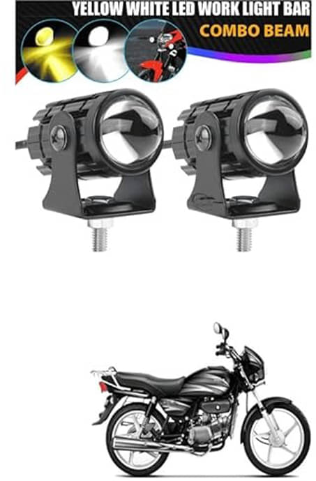 Kapoor trading Fog Light For All Bike Make ( Pack of 2 ) Kapoor trading Fog Light For All Bike Make ( Pack of 2 )