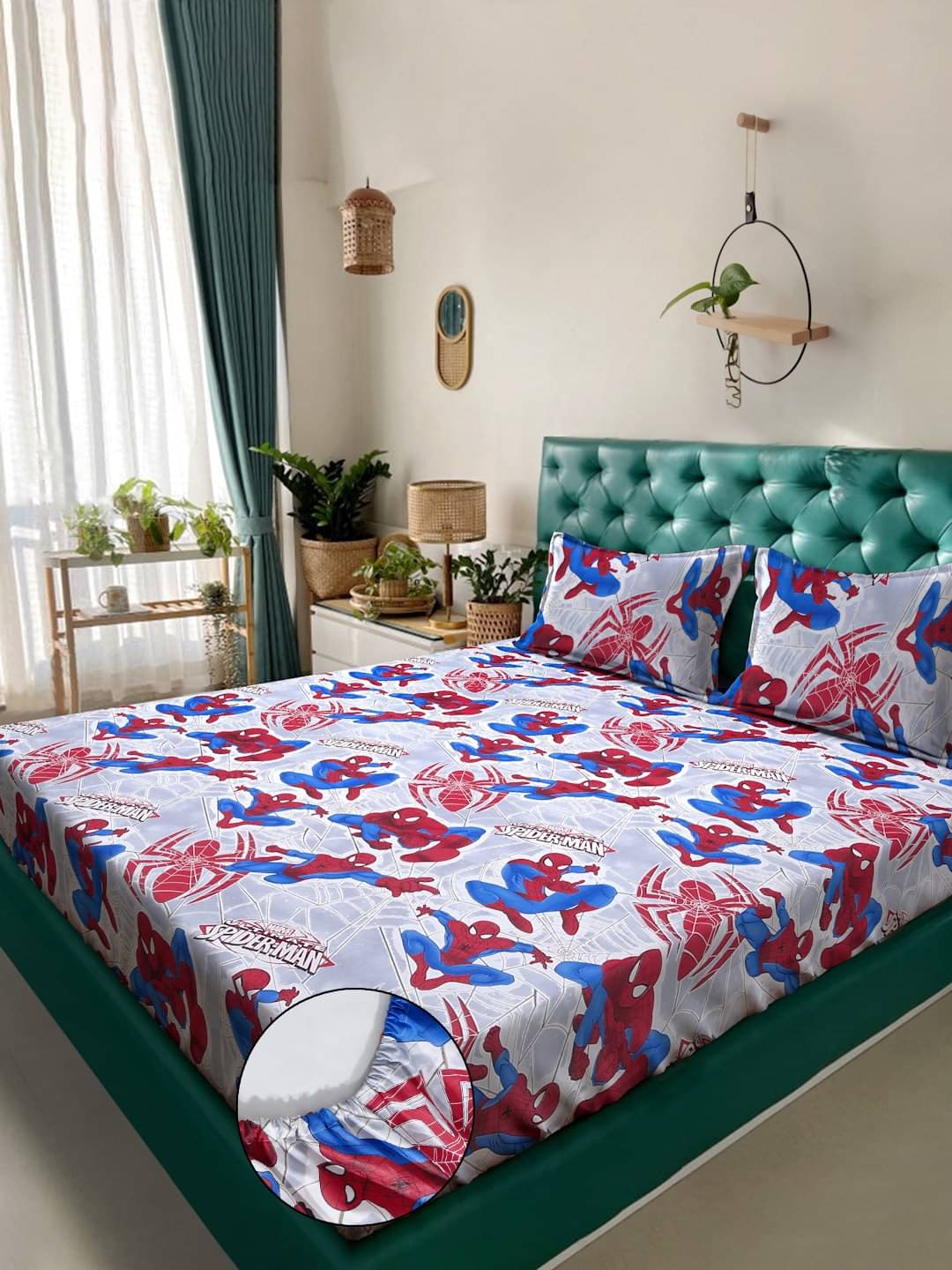 Klotthe Cotton 1 Double King Bedsheet with 2 Pillow Covers ( Gray ) Klotthe Cotton 1 Double King Bedsheet with 2 Pillow Covers ( Gray )