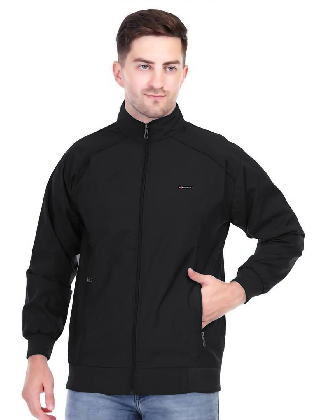 Mountain colours Polyester Men's Puffer Jacket - Black ( Pack of 1 )     			Mountain colours Polyester Men's Puffer Jacket - Black ( Pack of 1 )