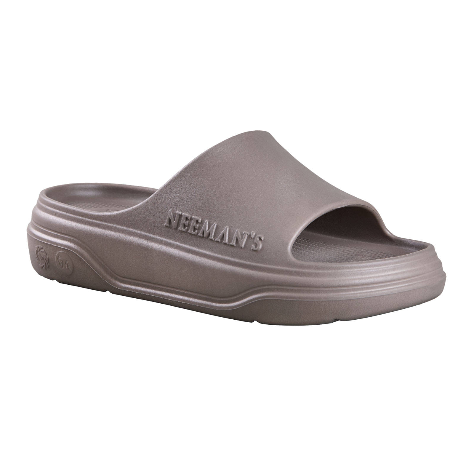     			Neemans Grey Melange Women's Slide