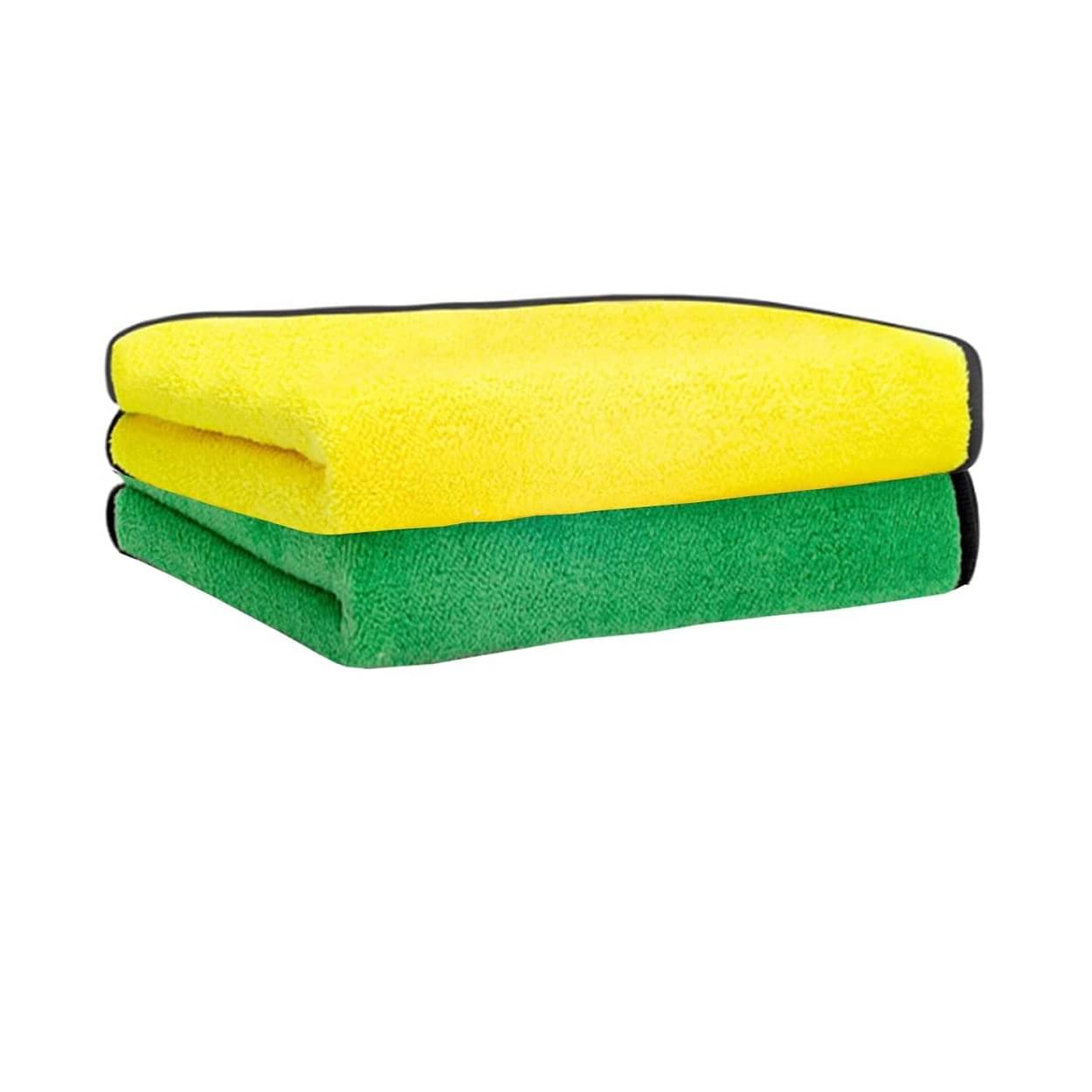     			Parcon Multicolor 600 GSM Microfiber Cloth For Automobile ( Pack of 2 )