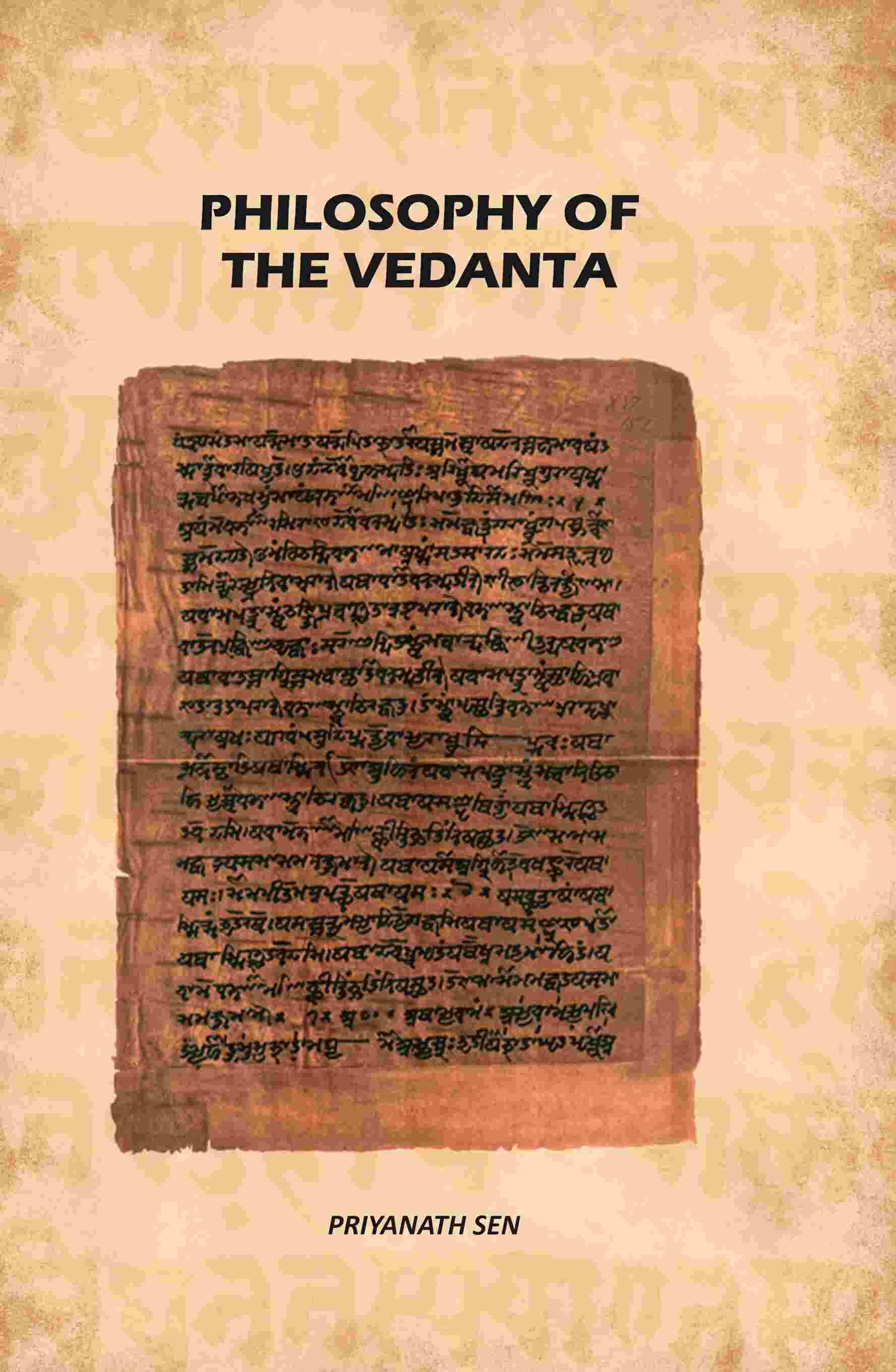     			Philosophy Of The Vedanta